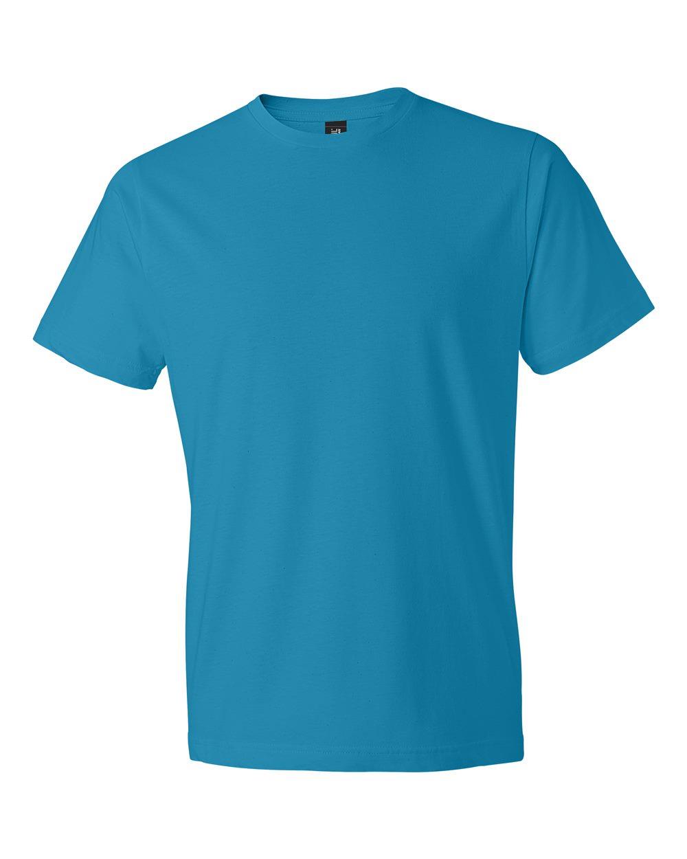 Gildan 980 Unisex Softstyle® Lightweight T-Shirt - Caribbean Blue