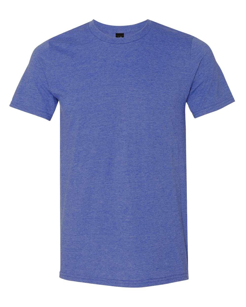 Gildan 980 Unisex Softstyle® Lightweight T-Shirt - Heather Blue