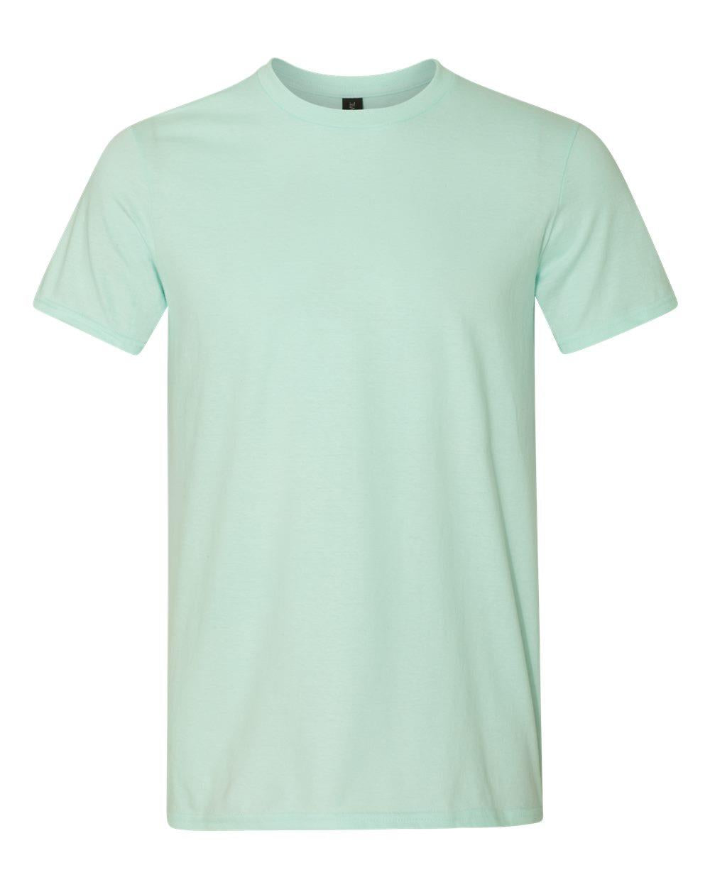 Gildan 980 Unisex Softstyle® Lightweight T-Shirt - Teal Ice