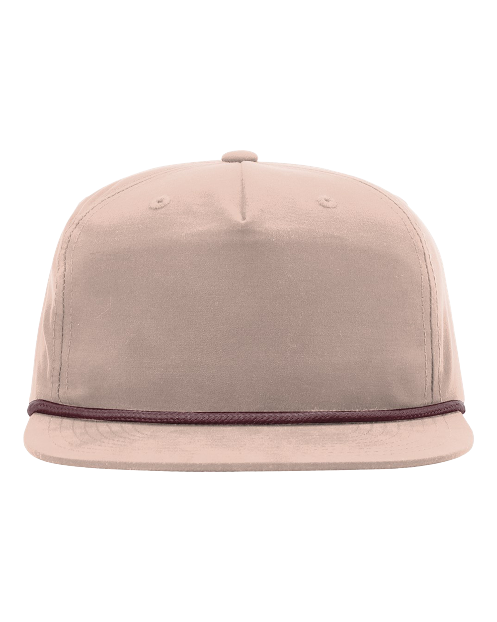 Pale Peach/ Maroon
