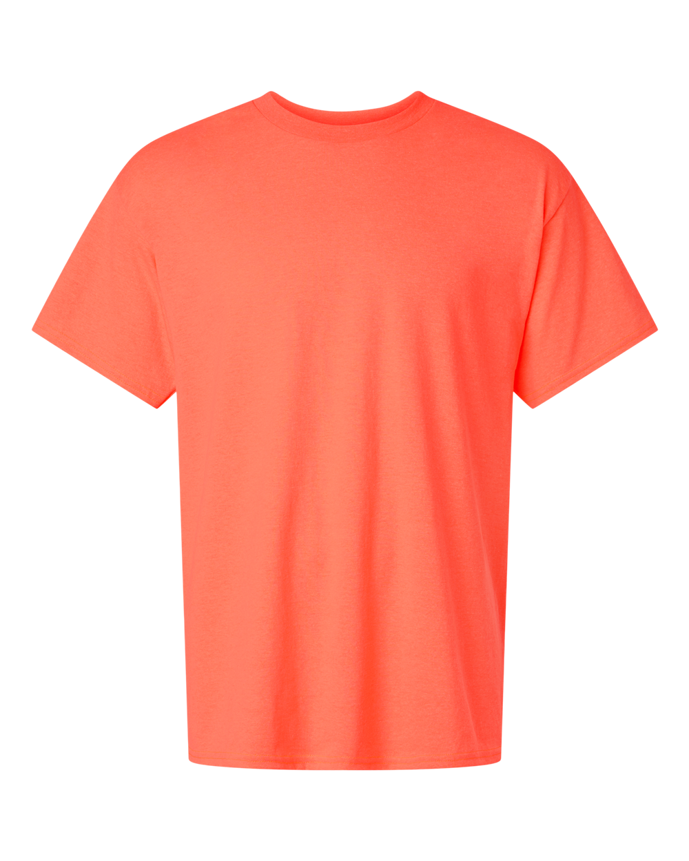 Gildan 5000 Unisex Heavy Cotton™ T-Shirt - Heather Neon Coral