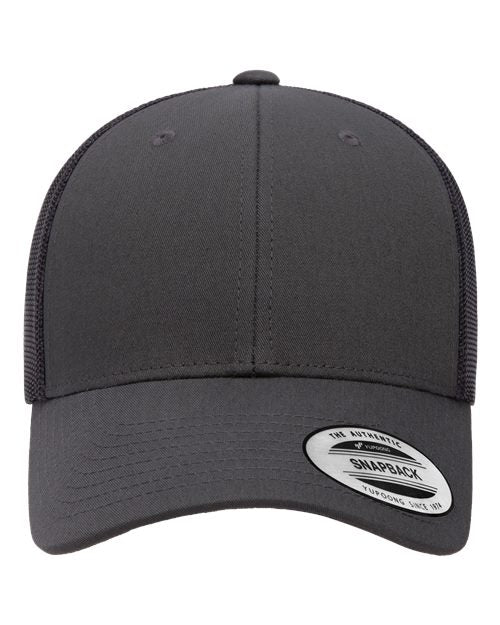 YP Classics 6601 Elite Cap - Charcoal