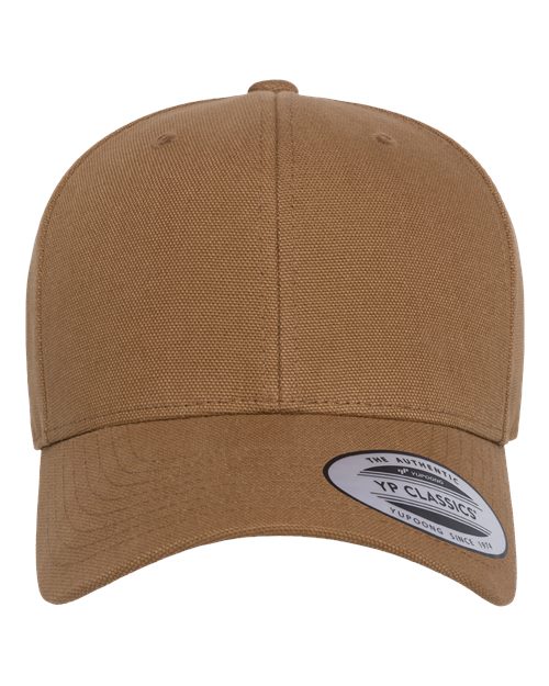 YP Classics 6389CV Retro Canvas Cap - Light Brown