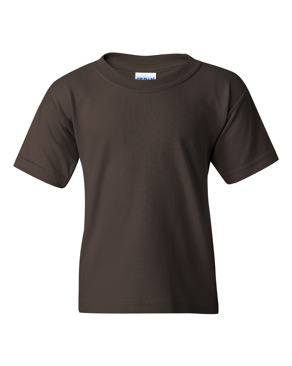 Gildan 5000B Youth Heavy Cotton™ T-Shirt - Dark Chocolate