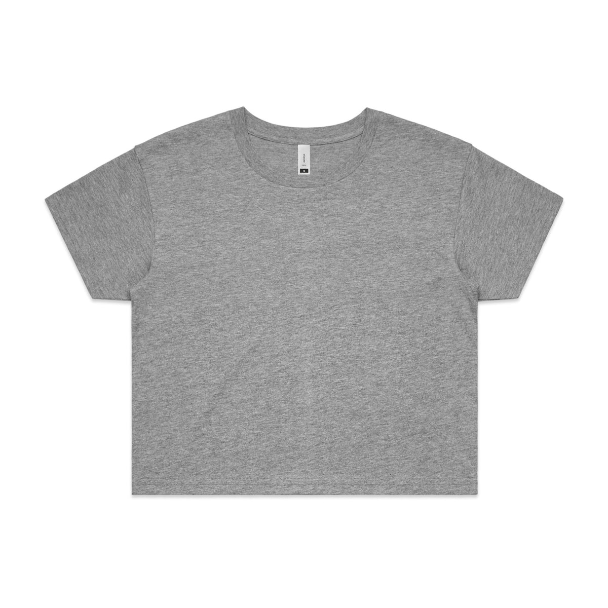 AS Colour 4062 Wo's Crop Tee - Athletic Heather
