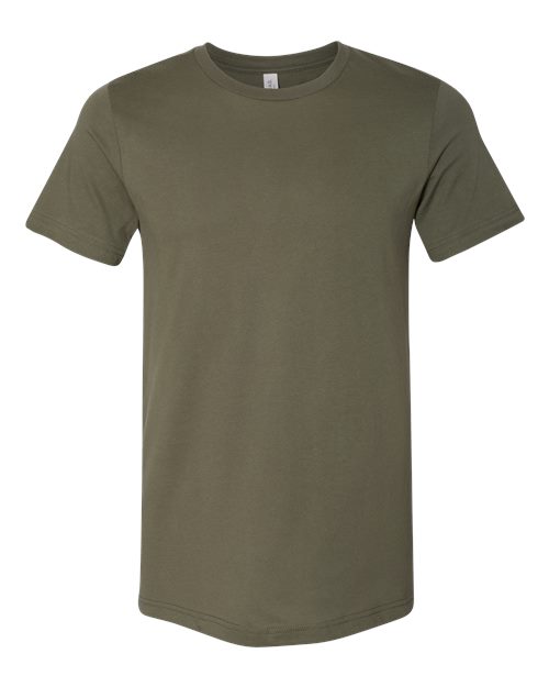 BELLA + CANVAS 3001 Jersey Tee - Military Green