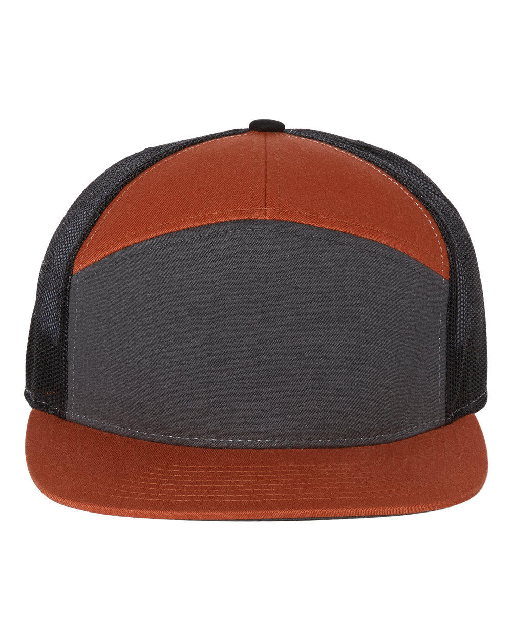 Charcoal/ Burnt Orange/ Black